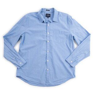 AMERICAN EAGLE Seriously Soft light blue button down shirt size XL